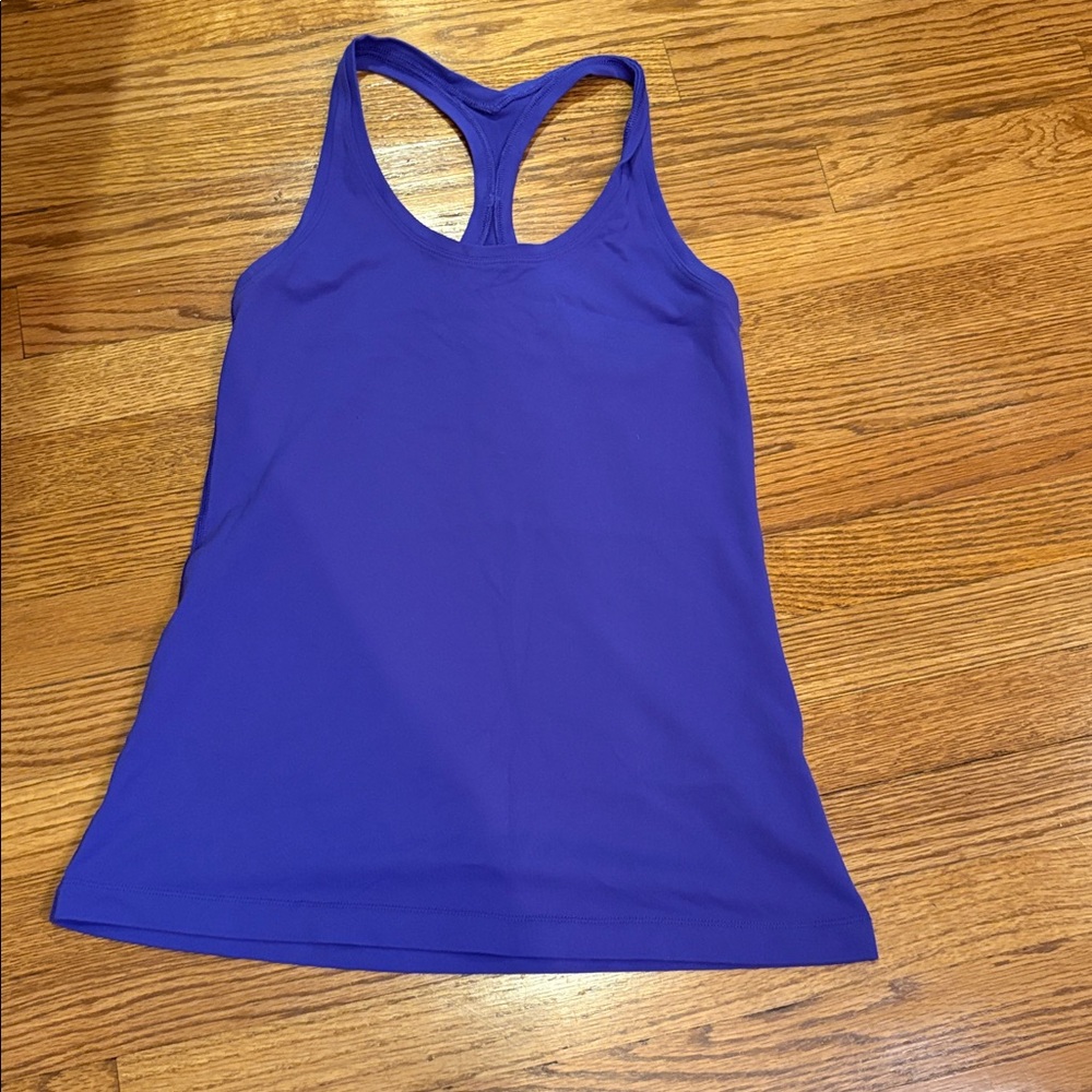 lululemon athletica Purple Racerback Tank Top